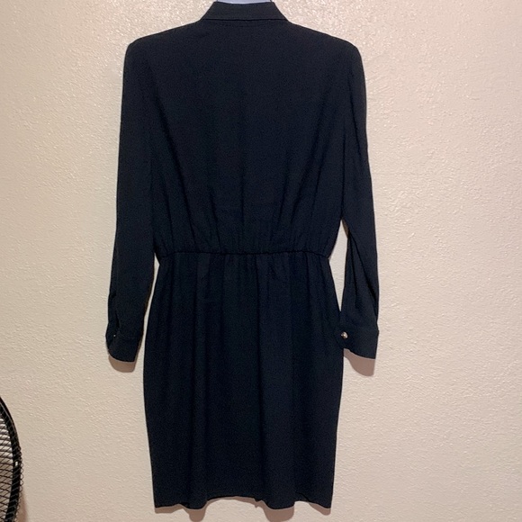 Collection Point of View Black Dress Long Sleeve Size 16 Fully Lined - Picture 10 of 16